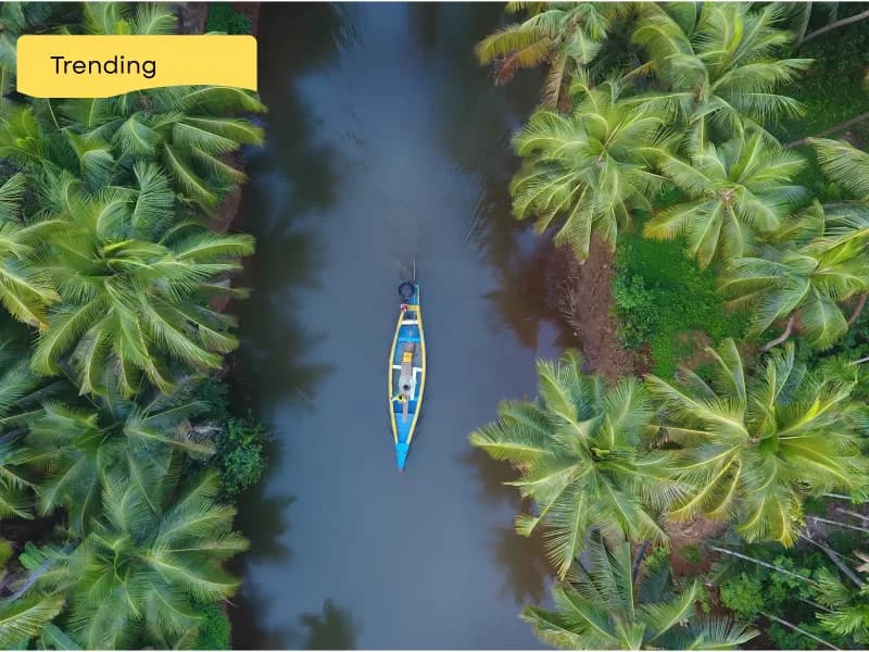 Romantic Kerala Beaches & Backwaters Holiday